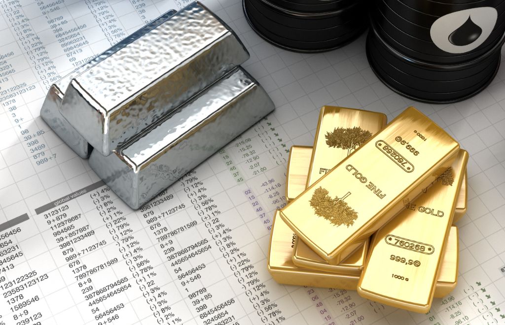 Physical Gold with Gold and Silver Bars